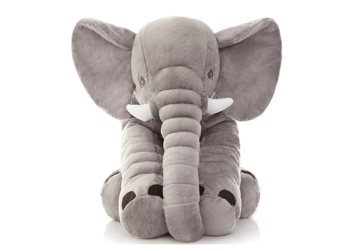 Baby Sleep Companion Elephant Gray Color