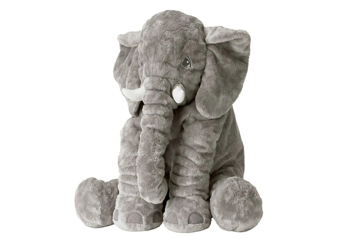 Baby Sleep Companion Elephant Gray Color